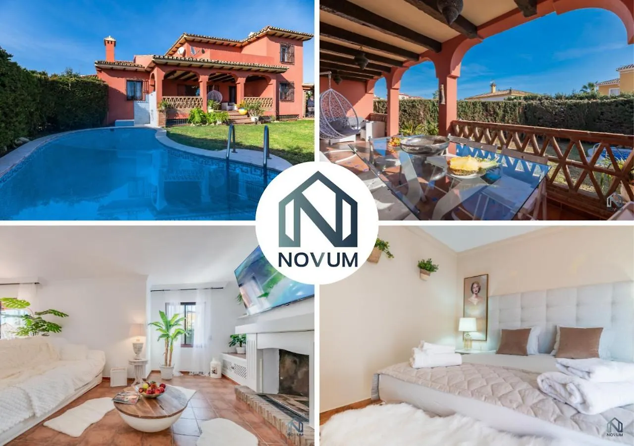 Classic 5 Bdrm Andalucian Villa W Pool & Sea View Marbella 0*,